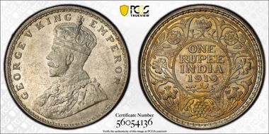 1919(C) Rupee SW-8.45 Prid-215 MS63
