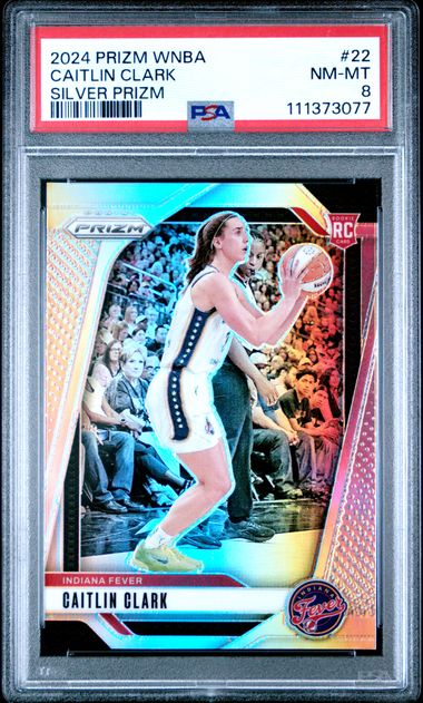 2024 Panini Prizm Wnba Caitlin Clark #22 (Silver Prizm) Nm-Mt 8 front