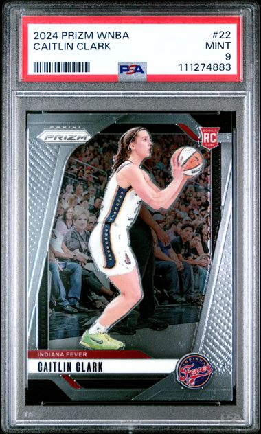 2024 Panini Prizm Wnba Caitlin Clark #22 Mint 9 front