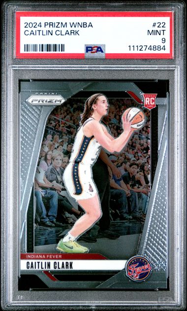2024 Panini Prizm Wnba Caitlin Clark #22 Mint 9 front