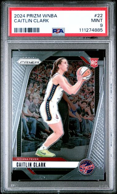 2024 Panini Prizm Wnba Caitlin Clark #22 Mint 9 front