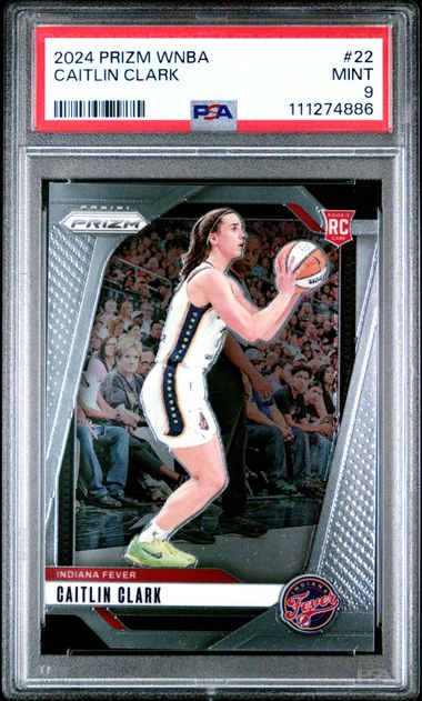 2024 Panini Prizm Wnba Caitlin Clark #22 Mint 9 front