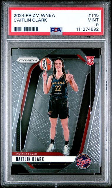 2024 Panini Prizm Wnba Caitlin Clark #145 Mint 9 front