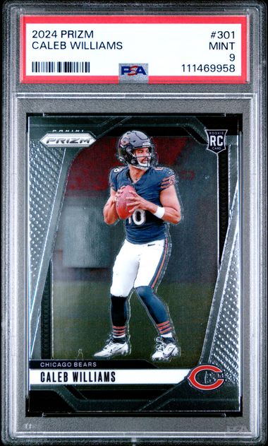 2024 Panini Prizm Caleb Williams #301 Mint 9 front