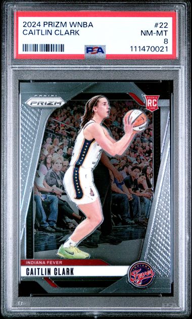 2024 Panini Prizm Wnba Caitlin Clark #22 Nm-Mt 8 front