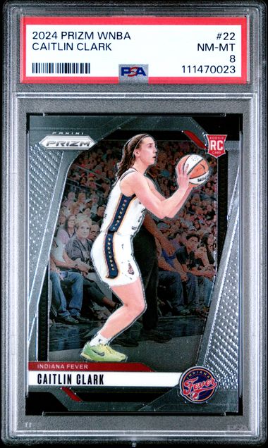 2024 Panini Prizm Wnba Caitlin Clark #22 Nm-Mt 8 front