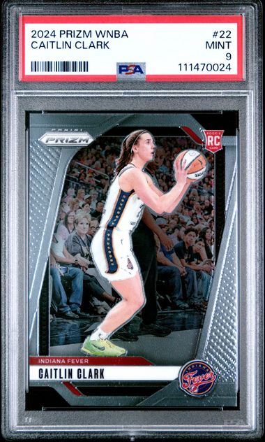2024 Panini Prizm Wnba Caitlin Clark #22 Mint 9 front