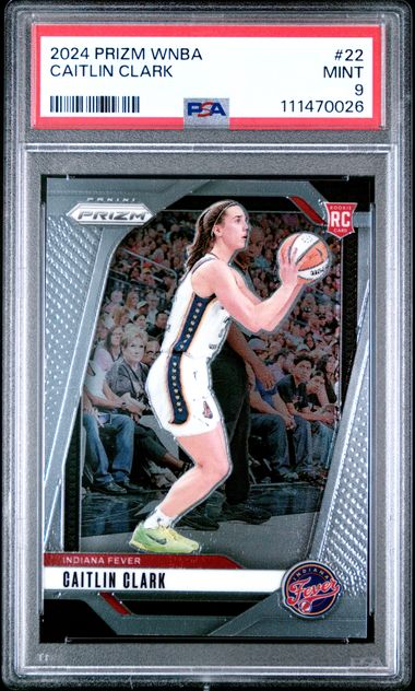 2024 Panini Prizm Wnba Caitlin Clark #22 Mint 9 front