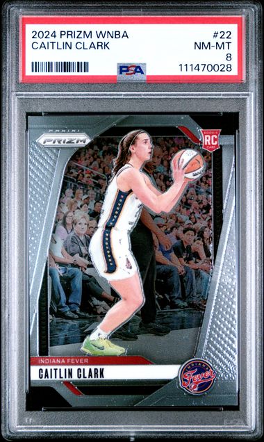 2024 Panini Prizm Wnba Caitlin Clark #22 Nm-Mt 8 front