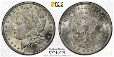 1884-O $1 MS63