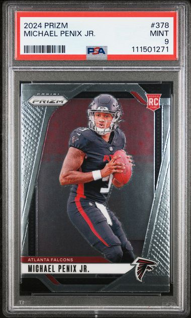 2024 Panini Prizm Michael Penix Jr. #378 Mint 9 front