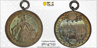 1894 Medal Sommer-S27 Ag MS64