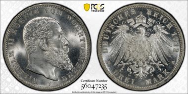 1912-F 3 Mk J-175 MS65