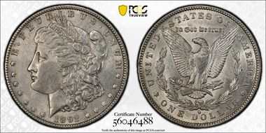 1892-O $1 AU55