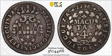 1796 4 Mac VF35