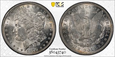 1879 $1 MS62