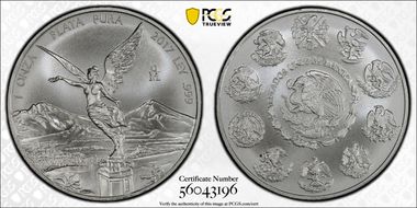 2017-Mo Onza Libertad Ag MS70