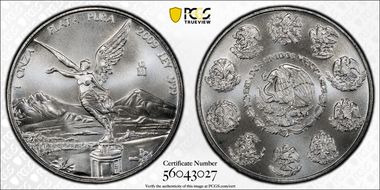 2009-Mo Onza Libertad Ag MS69