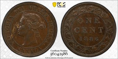1886 1C AU58BN