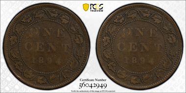 1894 1C Thick 4 VF20BN