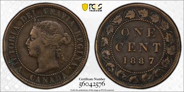 1887 1C Far 7 VF35BN