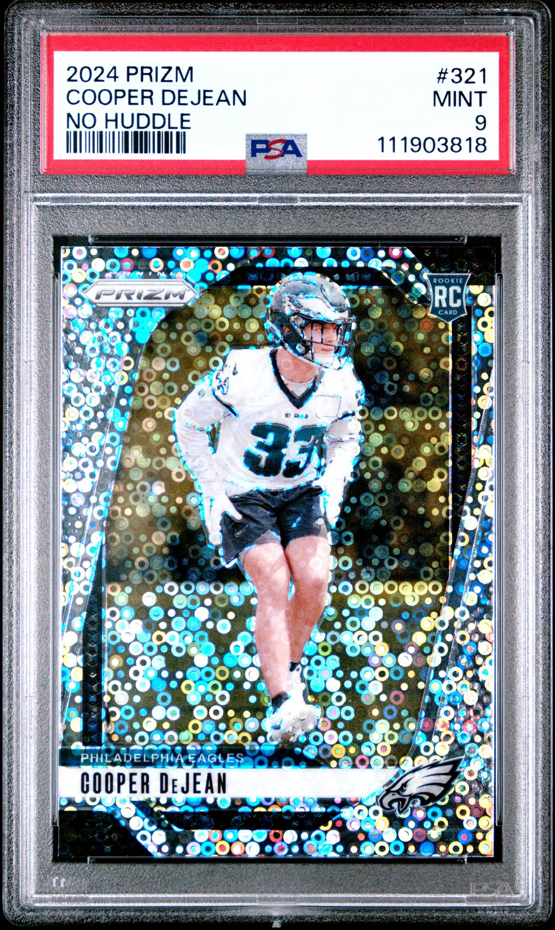 2024 Panini PANINI PRIZM NO HUDDLE #321 Cooper Dejean front