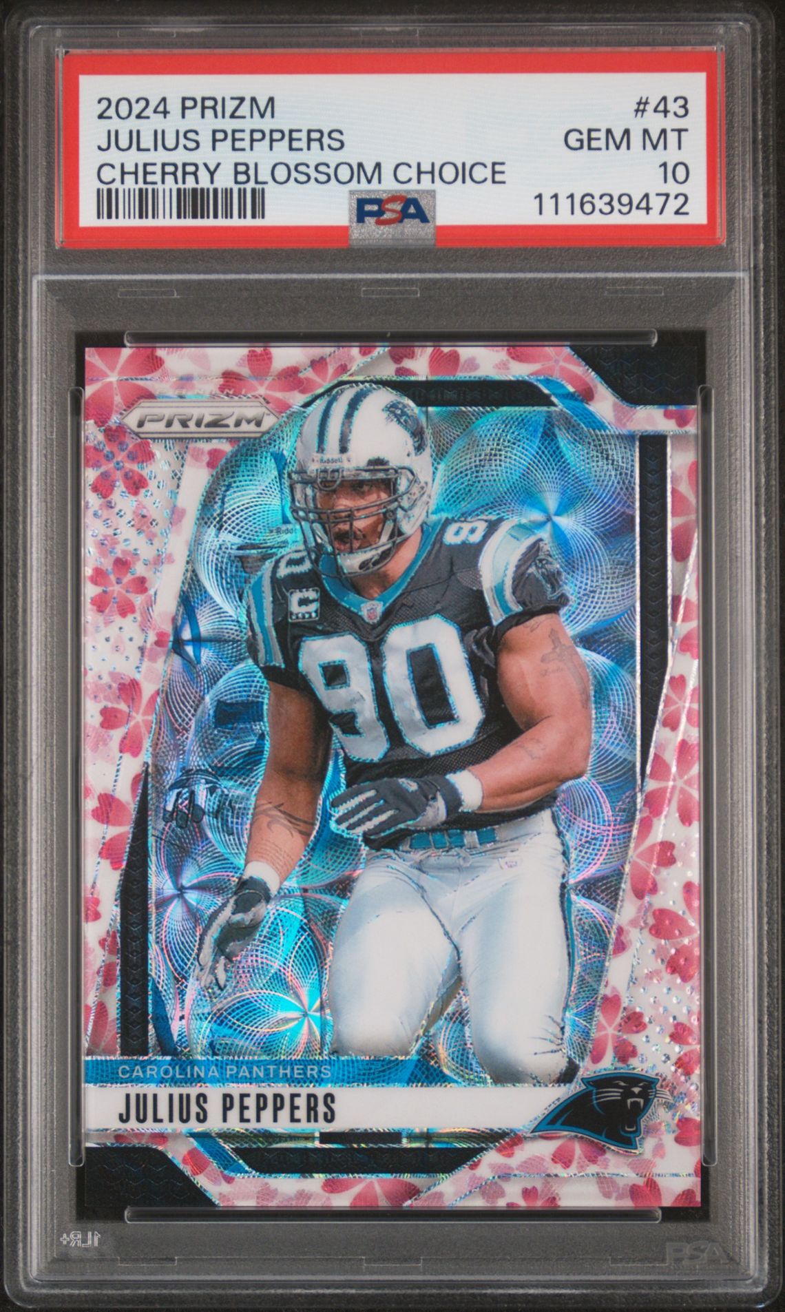 2024 Panini PANINI PRIZM CHERRY BLOSSOM CHOICE #43 Julius Peppers front