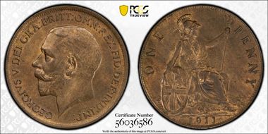 1911 1D S-4051 MS64RB