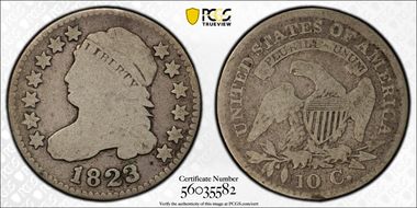 1823/2 10C Small Es G4