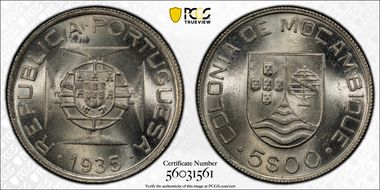 1935 5 Esc MS65