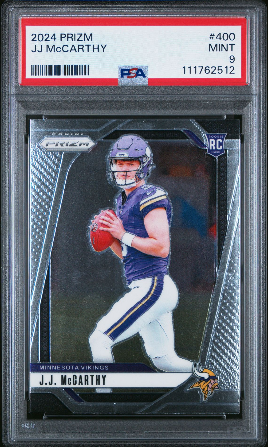 2024 Panini Prizm Jj Mccarthy #400 Mint 9 front