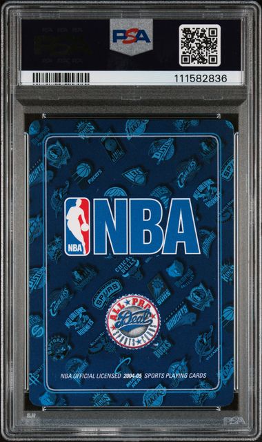 2004 All Pro Deal Playing Cards Kobe Bryant (Playing Cards) Mint 9 back