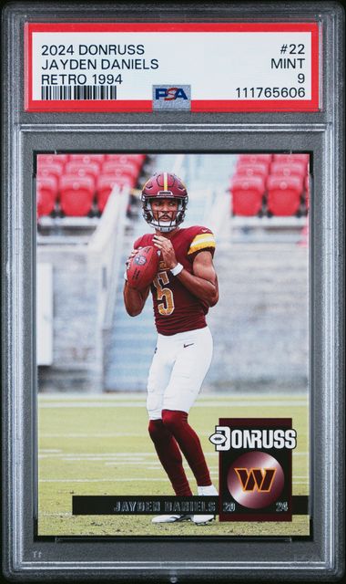 2024 Panini Donruss Retro 1994 Jayden Daniels #22 Mint 9 front