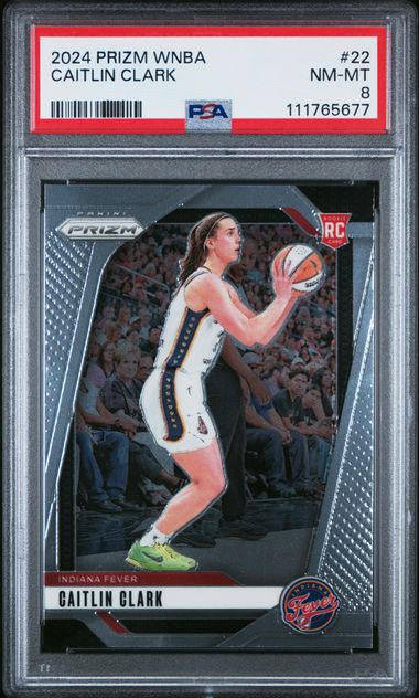 2024 Panini Prizm Wnba Caitlin Clark #22 Nm-Mt 8 front