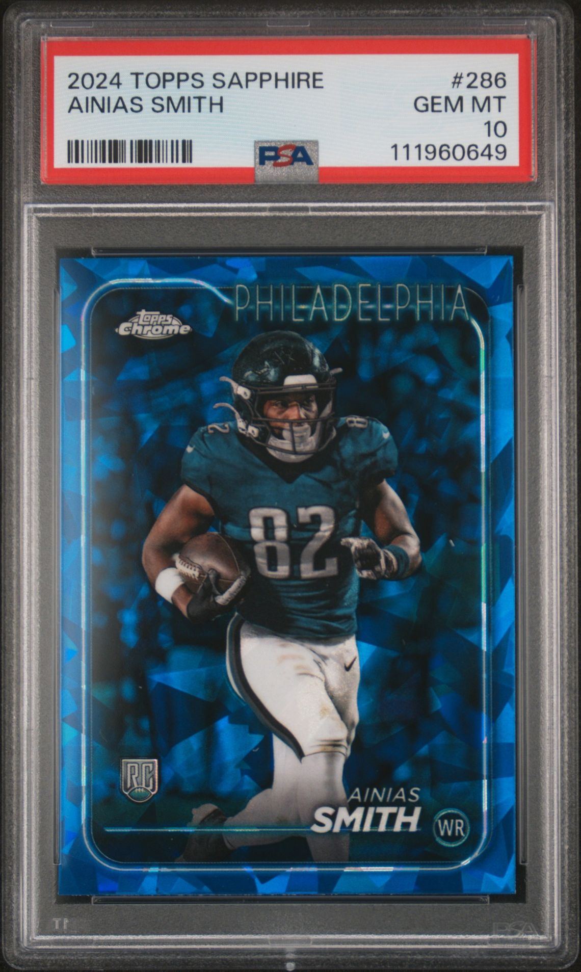 2024 Topps Chrome Topps Chrome Sapphire #286 Ainias Smith front