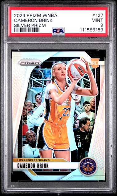 2024 Panini Prizm Wnba Cameron Brink #127 (Silver Prizm) Mint 9 front
