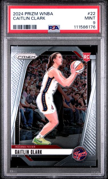 2024 Panini Prizm Wnba Caitlin Clark #22 Mint 9 front