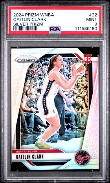 2024 Panini Prizm Wnba Caitlin Clark #22 (Silver Prizm) Mint 9 front