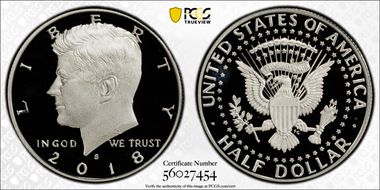 2018-S 50C Silver Limited Edition Proof Set PR70DCAM