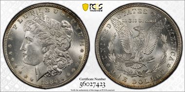 1884 $1 MS64