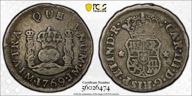 1769-LM JM 1/2 R Calico-123 VF25