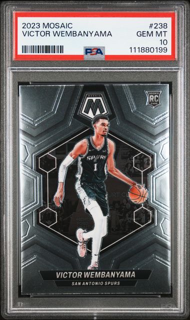 2023 Panini Mosaic #238 Victor Wembanyama front