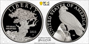 2023-P Medal American Liberty PR70DCAM