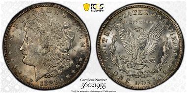 1921-S $1 MS64