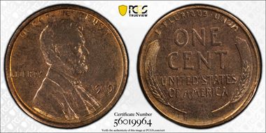 1919-S 1C MS63RB