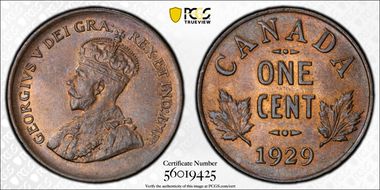 1929 1C MS65RB