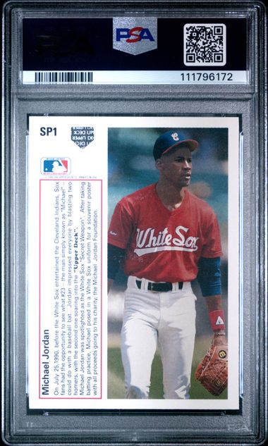 1991 Upper Deck Michael Jordan #Sp1 Mint 9 back