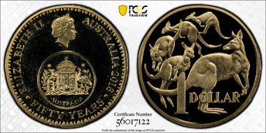 2016 $1 50 Yrs Decimal Currency PR66DCAM