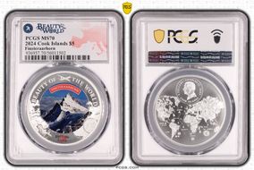 2024 $5 Finsteraarhorn Beauty of the World MS70