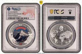 2024 $5 Finsteraarhorn Beauty of the World MS70